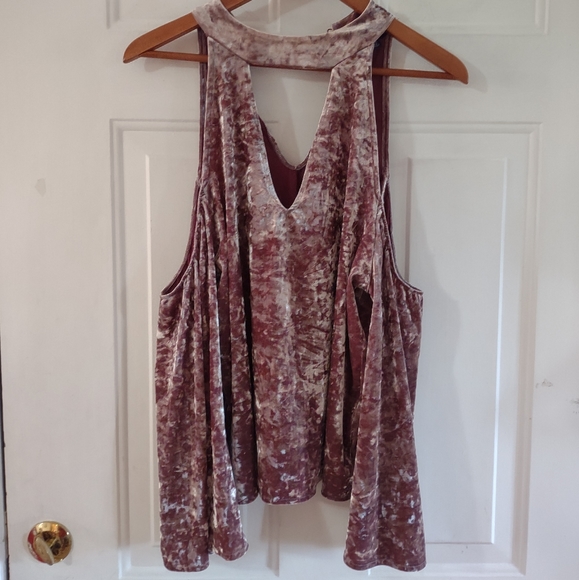 American Eagle Outfitters Could Shoulder Blouse. Size L - Picture 7 of 9